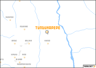 map of Tundu-Mapepe