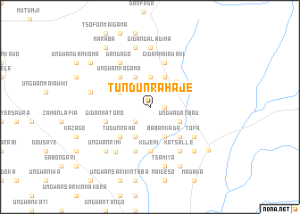 map of Tundunrahaje