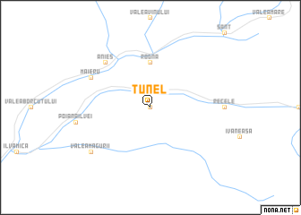 map of Tunel