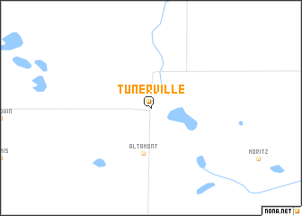 map of Tunerville