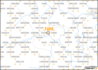 map of Từ Nê