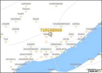 map of Tunga Bawa