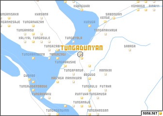 map of Tunga Dunyan