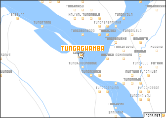 map of Tunga Gwamba