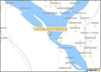 map of Tunga Jidero Bode