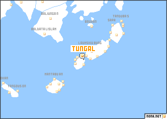 map of Tungal