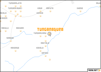 map of Tungan Adura