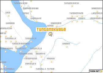 map of Tungan Akwada