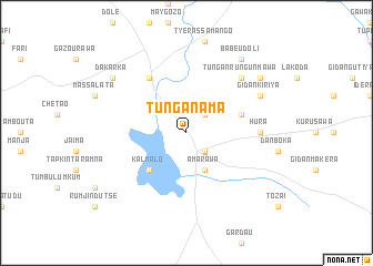 map of Tunga Nama