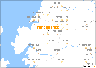 map of Tungan Bako