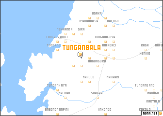 map of Tungan Bala