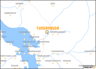 map of Tungan Buda