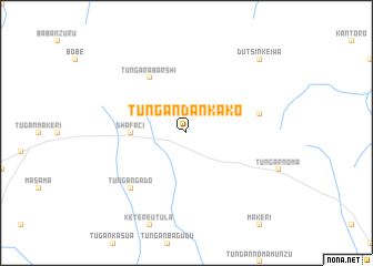 map of Tungan Dankako