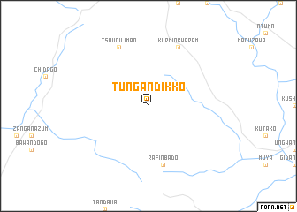 map of Tungan Dikko