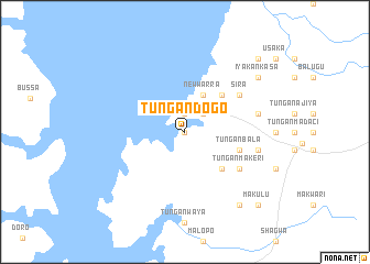 map of Tungan Dogo