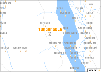 map of Tungan Dole