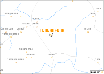 map of Tungan Fona