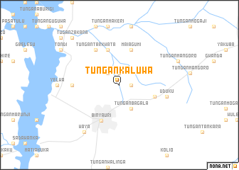map of Tungan Kaluwa