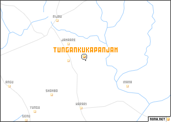 map of Tungan Kuka Panjam
