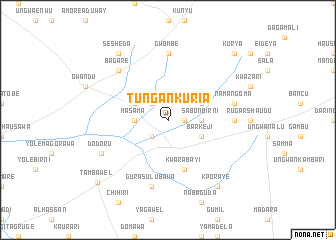 map of Tungan Kuria