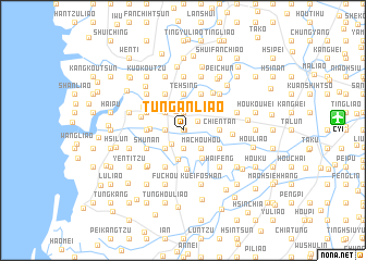map of Tung-an-liao