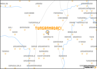 map of Tungan Madaci