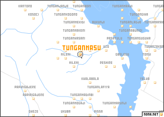 map of Tungan Masu