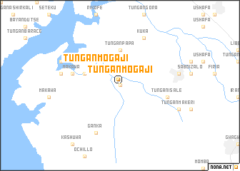 map of Tungan Mogaji