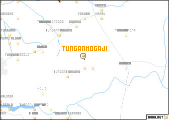 map of Tungan Mogaji