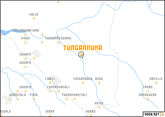 map of Tungan Numa