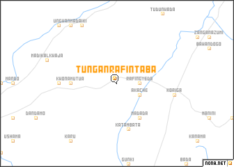 map of Tungan Rafin Taba