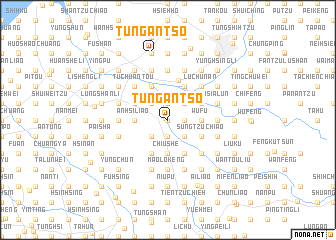 map of T\