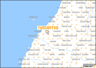 map of T\
