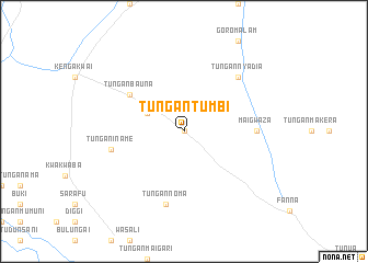 map of Tungan Tumbi