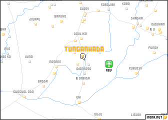 map of Tungan Wada