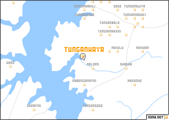 map of Tungan Waya