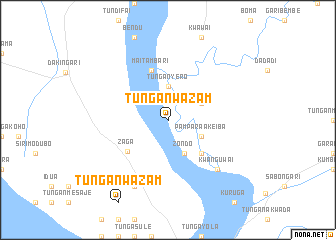 map of Tungan Wazam