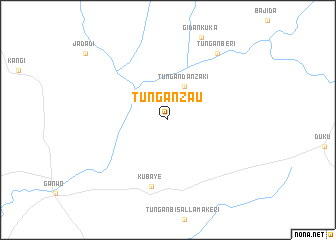 map of Tungan Zau