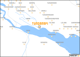 map of Tunga Rafi