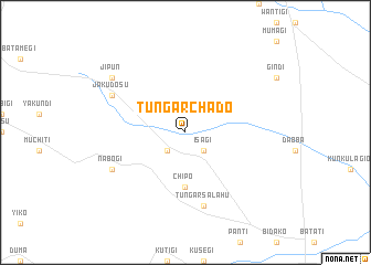 map of Tungar Chado