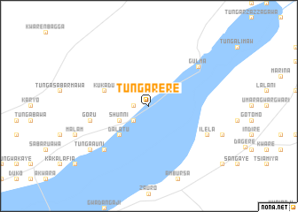 map of Tunga Rere