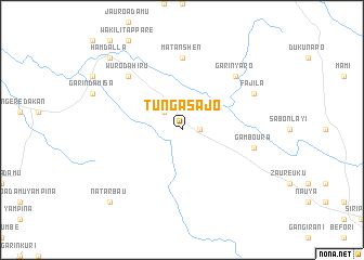 map of Tunga Sajo