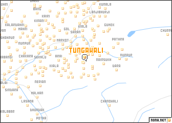 map of Tūngawāli