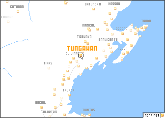 map of Tungawan