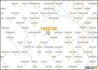 map of Tung Cao