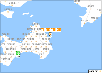 map of Tung-ch\