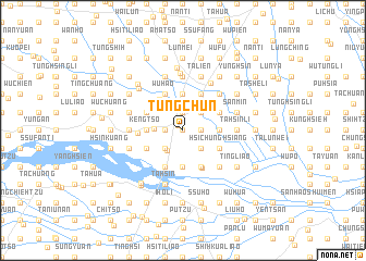 map of Tung-chün