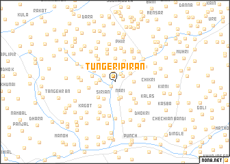 map of Tungeri Pīrān