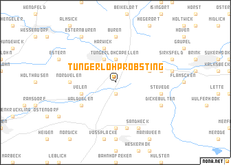 map of Tungerloh-Pröbsting