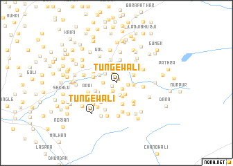 map of Tūngewāli